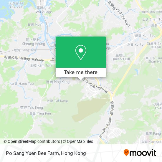 Po Sang Yuen Bee Farm map