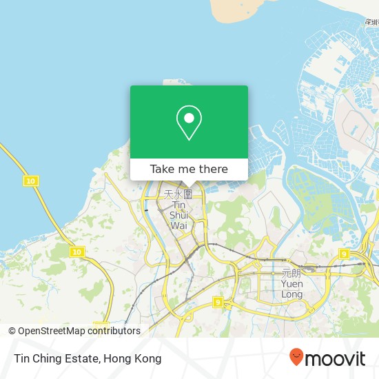 Tin Ching Estate map