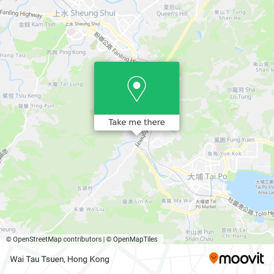 Wai Tau Tsuen map
