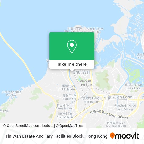 Tin Wah Estate Ancillary Facilities Block map