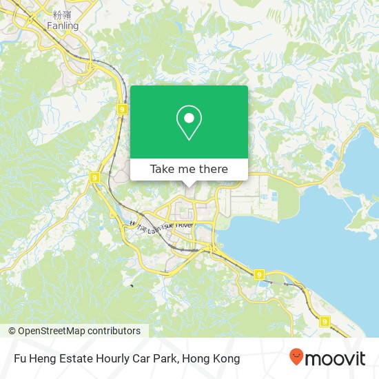 Fu Heng Estate Hourly Car Park map