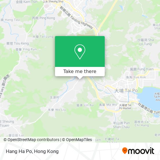 Hang Ha Po map