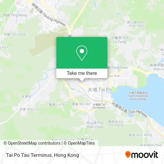 Tai Po Tau Terminus地圖