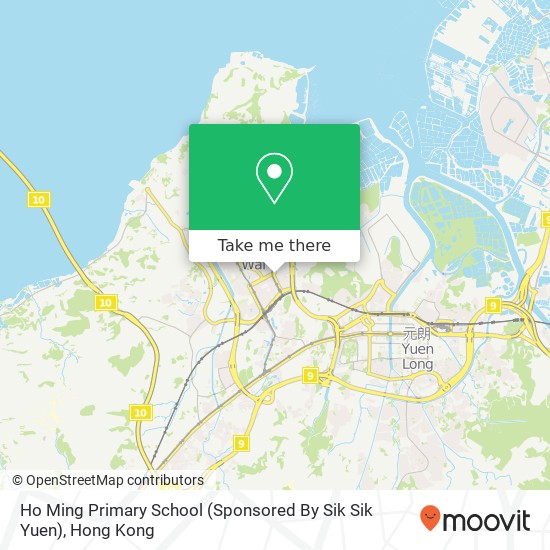 Ho Ming Primary School (Sponsored By Sik Sik Yuen) map