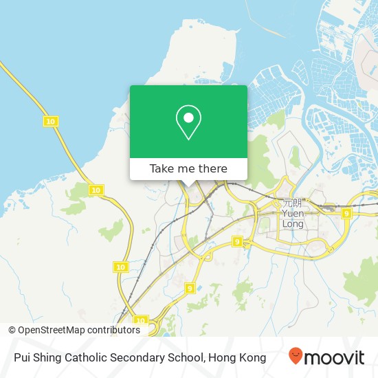 Pui Shing Catholic Secondary School map