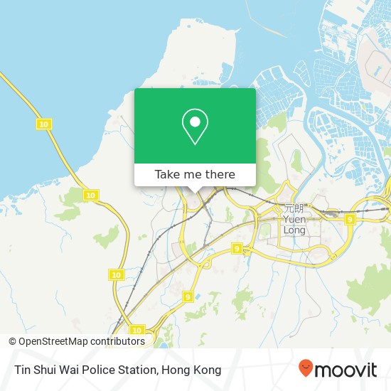 Tin Shui Wai Police Station map
