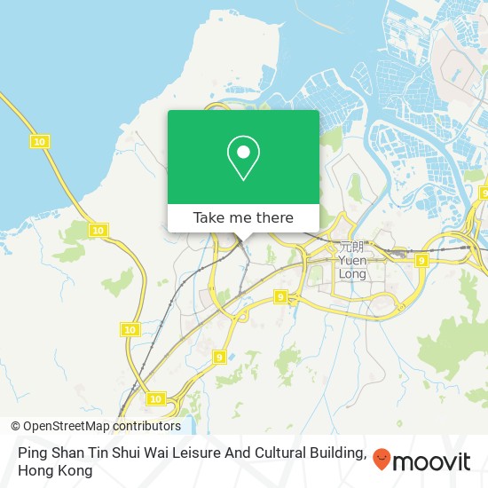Ping Shan Tin Shui Wai Leisure And Cultural Building map