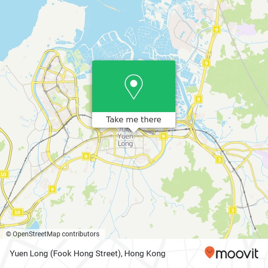 Yuen Long (Fook Hong Street) map