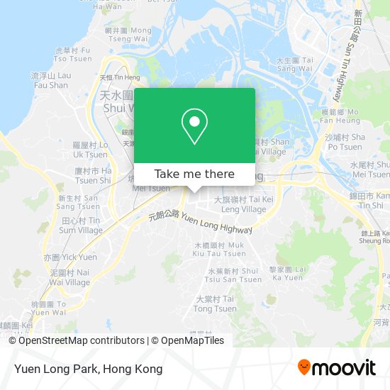 Yuen Long Park map