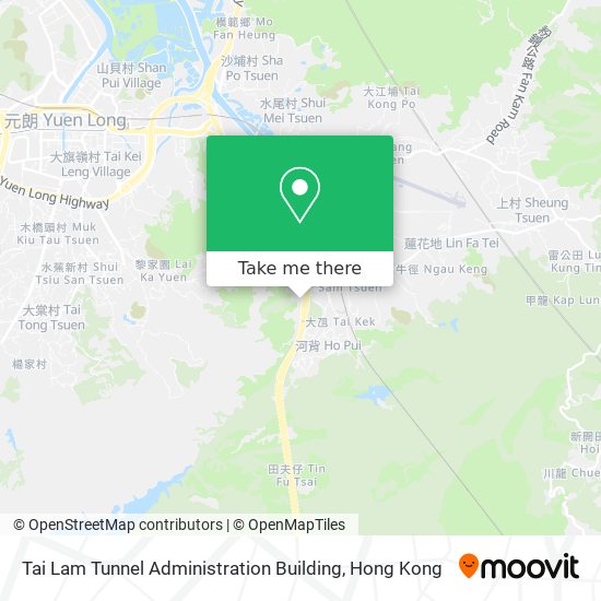 Tai Lam Tunnel Administration Building地圖