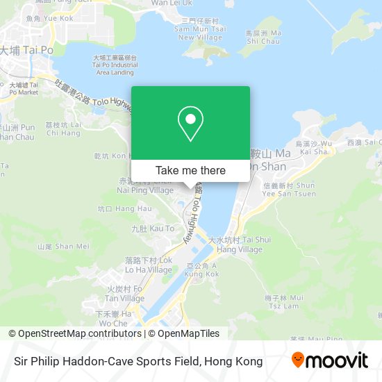Sir Philip Haddon-Cave Sports Field map