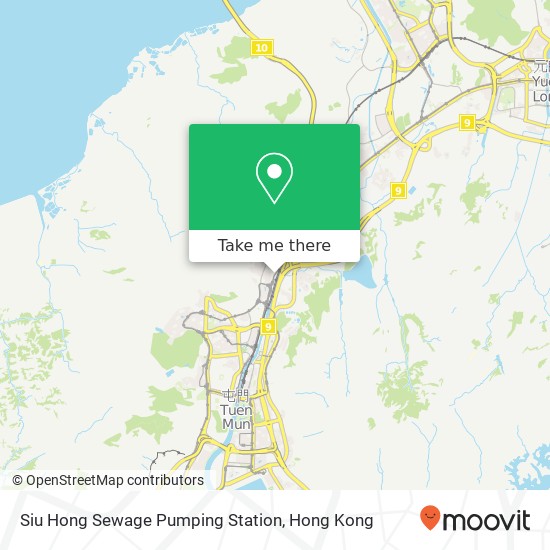 Siu Hong Sewage Pumping Station地圖