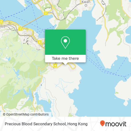 Precious Blood Secondary School map