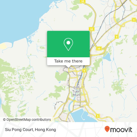 Siu Pong Court map