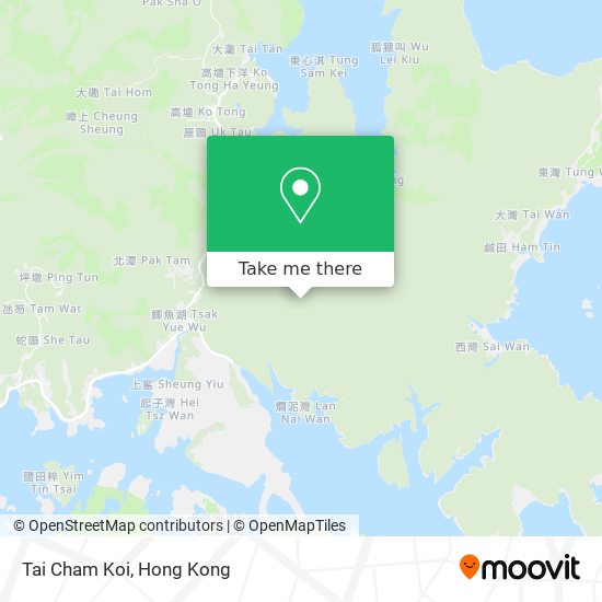 Tai Cham Koi map