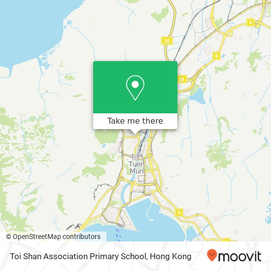 Toi Shan Association Primary School map