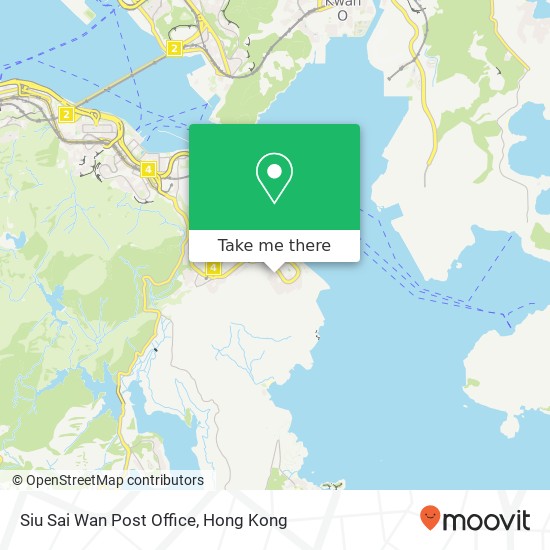 Siu Sai Wan Post Office map