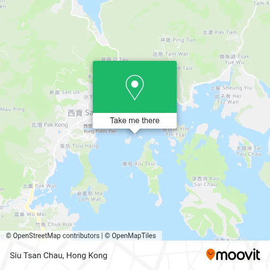 Siu Tsan Chau map