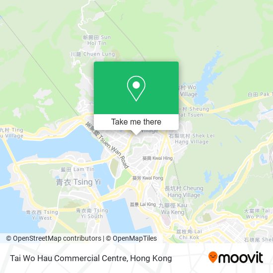 Tai Wo Hau Commercial Centre地圖