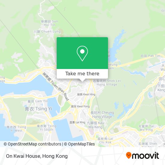On Kwai House map