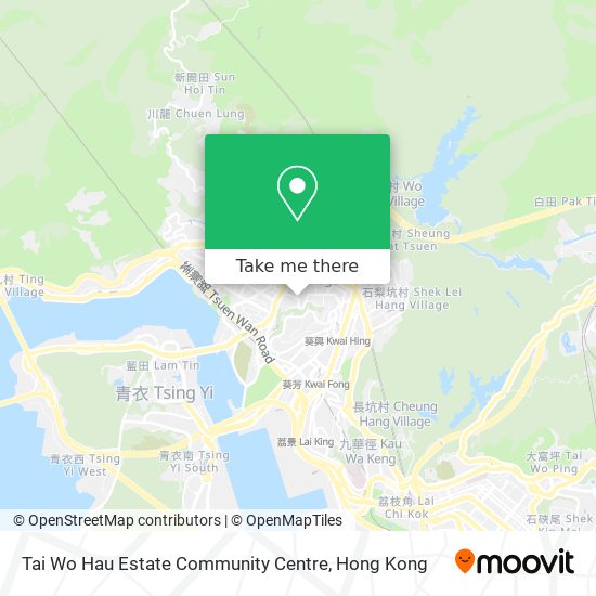 Tai Wo Hau Estate Community Centre map