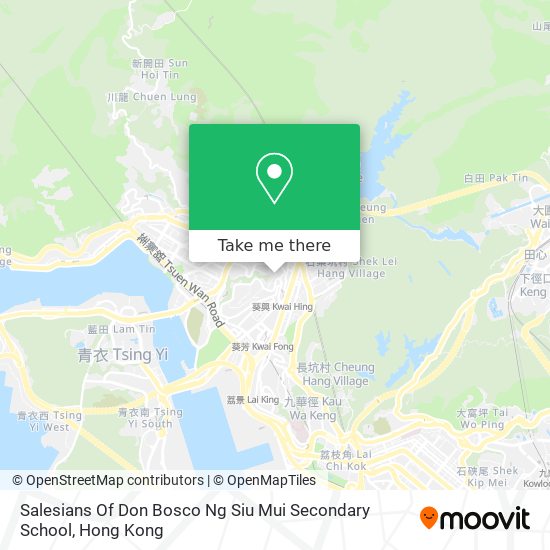 Salesians Of Don Bosco Ng Siu Mui Secondary School map