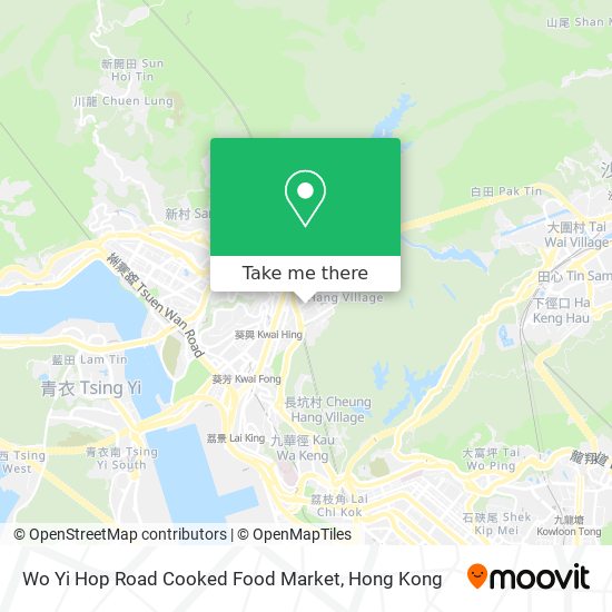 Wo Yi Hop Road Cooked Food Market地圖