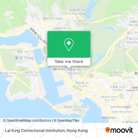Lai King Correctional Institution map