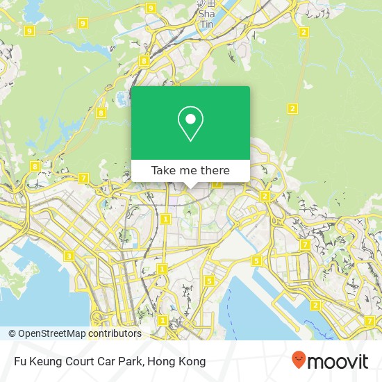 Fu Keung Court Car Park map