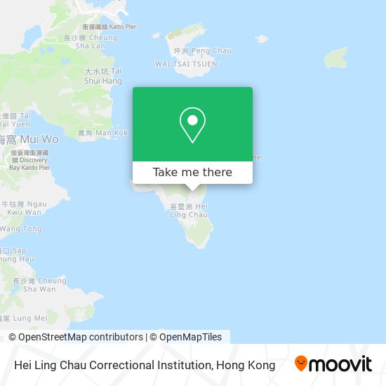 Hei Ling Chau Correctional Institution map