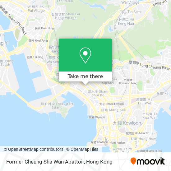 Former Cheung Sha Wan Abattoir map
