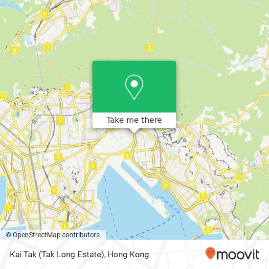 Kai Tak (Tak Long Estate) map