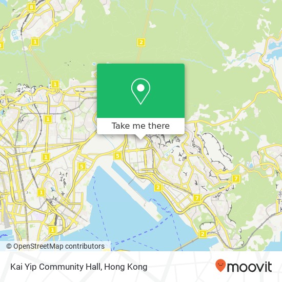 Kai Yip Community Hall map