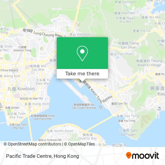 Pacific Trade Centre map