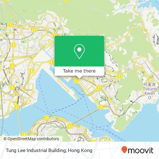 Tung Lee Industrial Building map