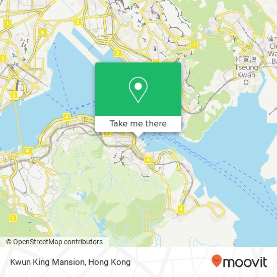 Kwun King Mansion map