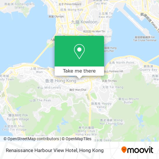 Renaissance Harbour View Hotel map