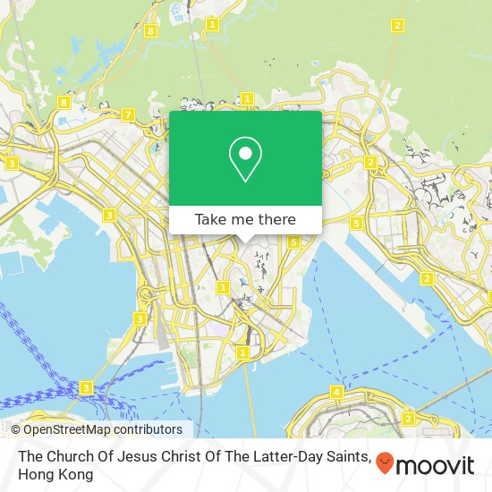 The Church Of Jesus Christ Of The Latter-Day Saints map