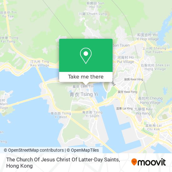 The Church Of Jesus Christ Of Latter-Day Saints map