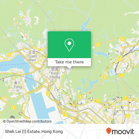 Shek Lei (I) Estate map