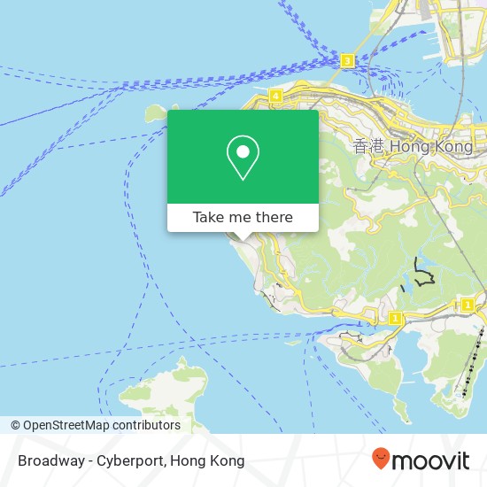 Broadway - Cyberport map