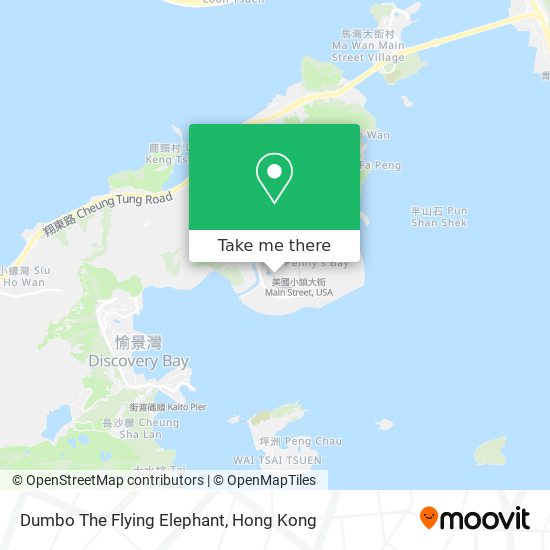 Dumbo The Flying Elephant地圖