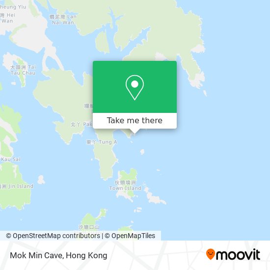 Mok Min Cave map