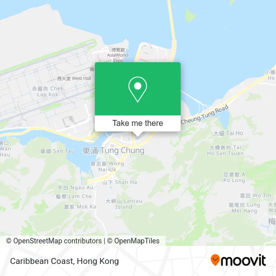 Caribbean Coast map