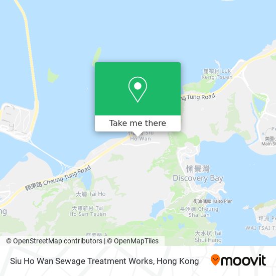 Siu Ho Wan Sewage Treatment Works map