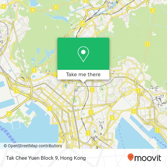 Tak Chee Yuen Block 9 map