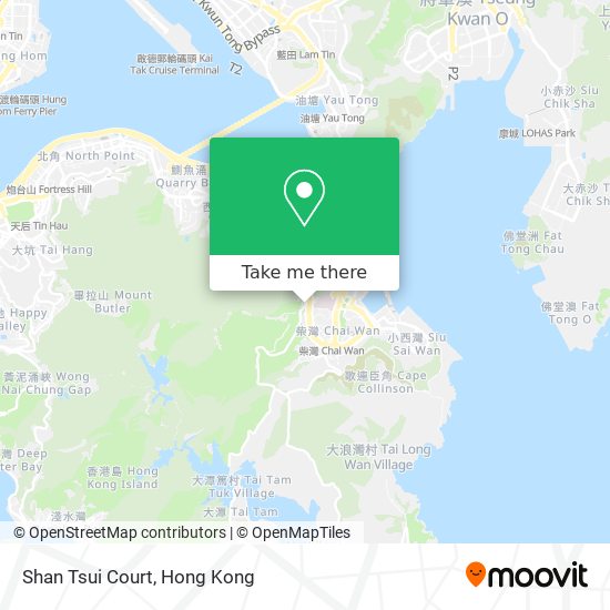 Shan Tsui Court map