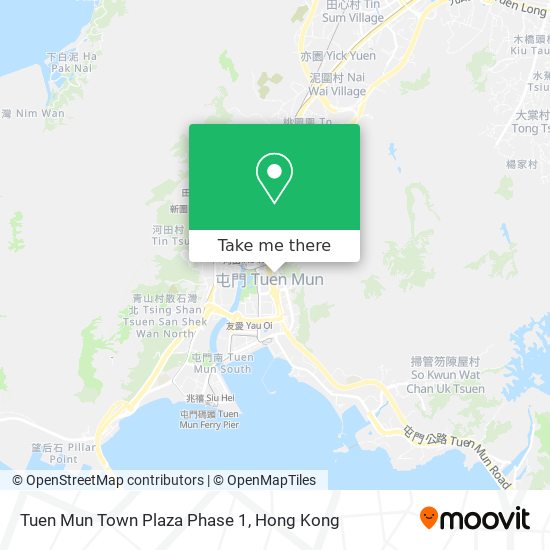 Tuen Mun Town Plaza Phase 1 map