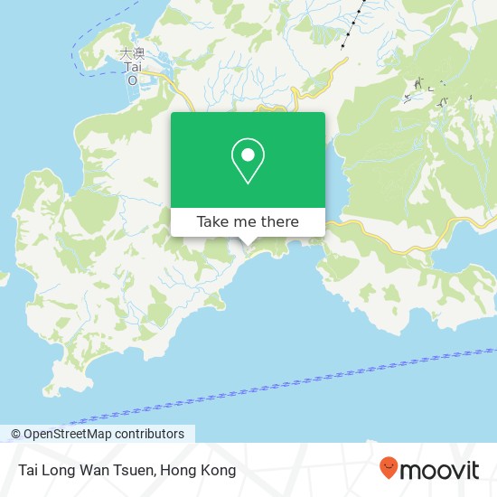 Tai Long Wan Tsuen map