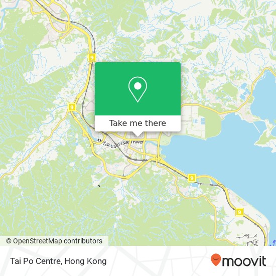 Tai Po Centre map